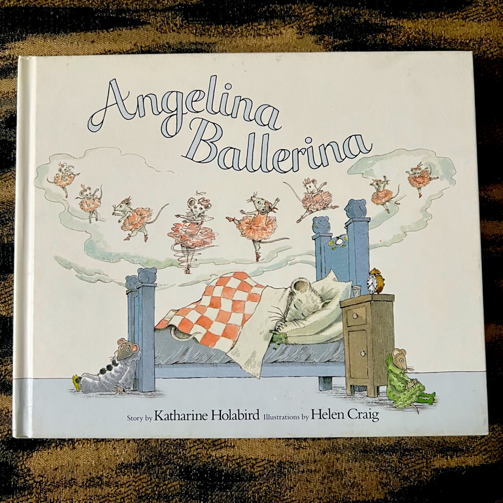 🐭 Angelina Ballerina 🩰 Classic Hardcover Children’s Storybook (2000) 🤓